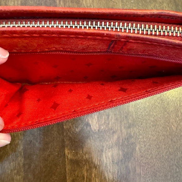 Fossil Long Live Vintage Zip Around Wallet - Picture 7 of 9